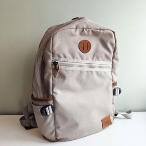 Nixon Scout Khaki backpack with laptop sleeve